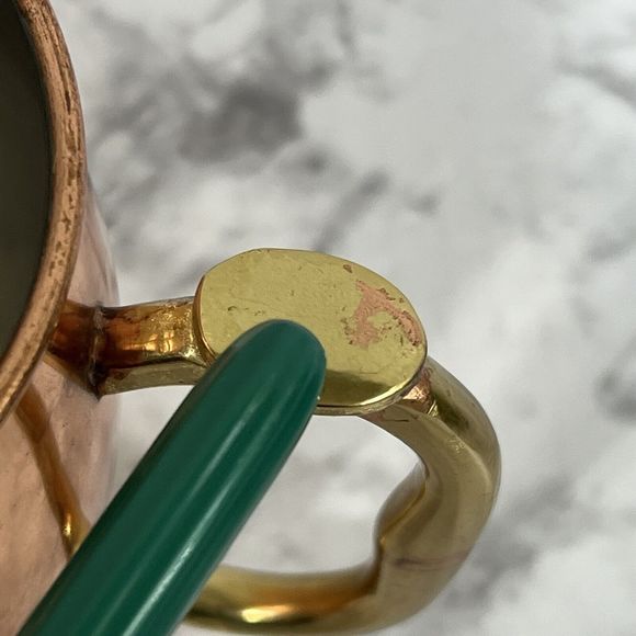 OGGI Copper Moscow Mule 20oz Mug Cup Set Of 2 Barware Drinkware - Picture 6 of 13